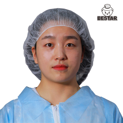 하얀 폴리프로필렌 버릴 수 있는 머리 부판트는 병원을 위해 완성합니다